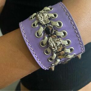Purple Vintage Versace Bracelet